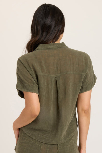Women's Guaze Teagan Tie Top