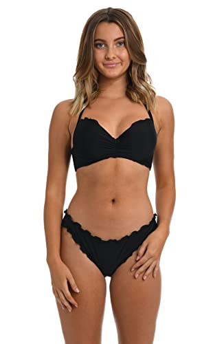 Push Up Ruffled Underwire Bra