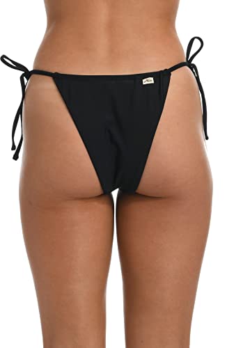 Side-Tie Tanga Swimsuit Bikini Bottoms