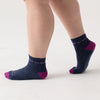 W Single Stripe Midweight Quarter Sock
