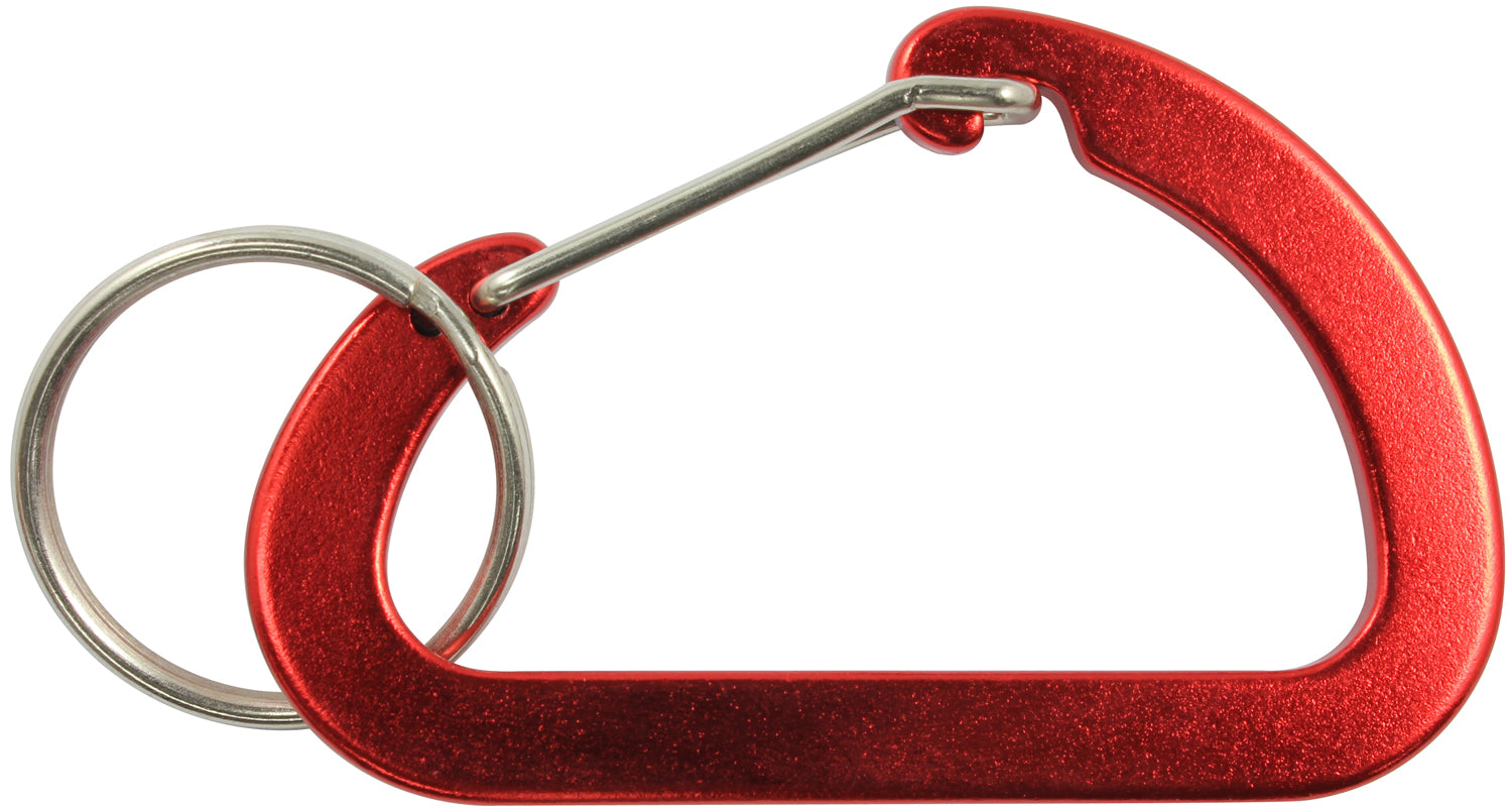 Flat Large D Carabiner