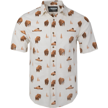 Men's Yellowstone Short Sleeve Woven Shirt