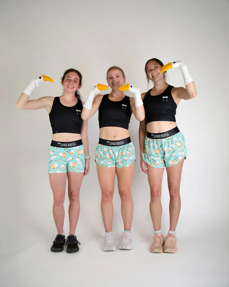 Women's ChicknLegs 1.5" Split Shorts