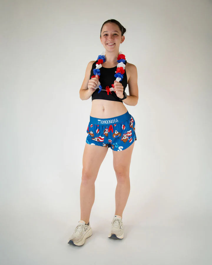 Women's ChicknLegs 1.5" Split Shorts