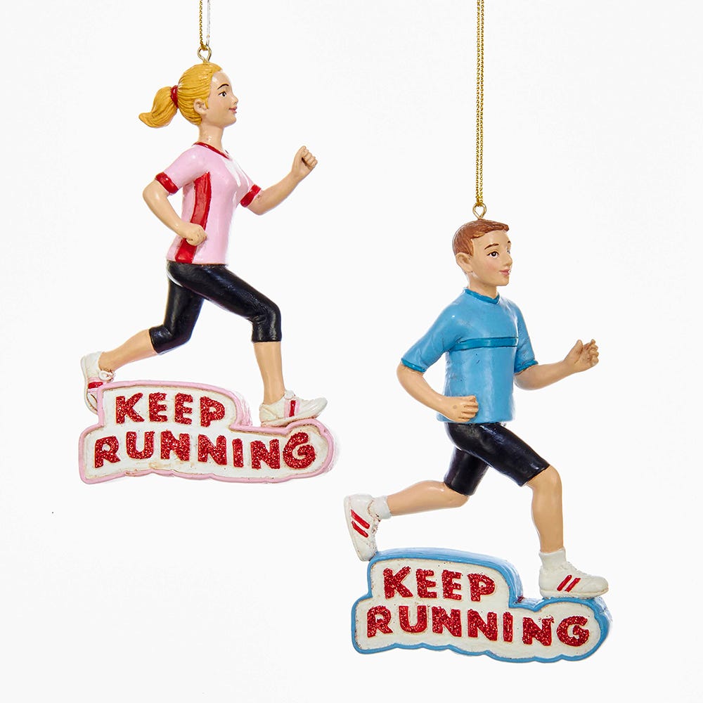 Runner Ornament