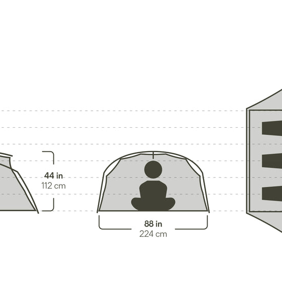 Aurora Backpacking Tent & Footprint