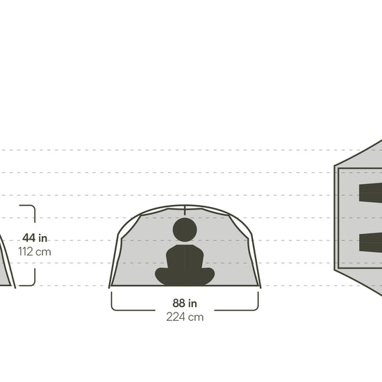Aurora Backpacking Tent & Footprint