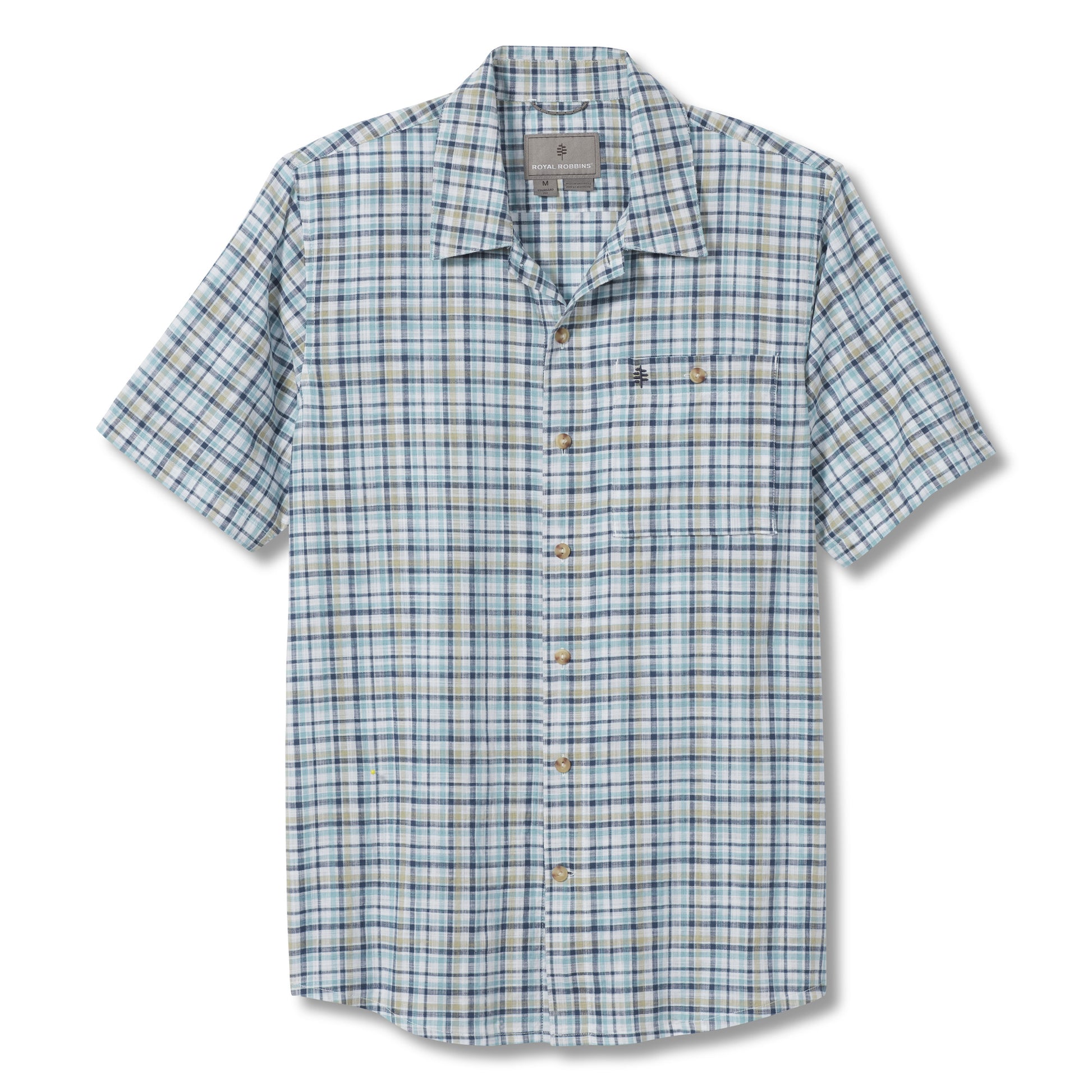 Men's Redwood Plaid Short Sleeve