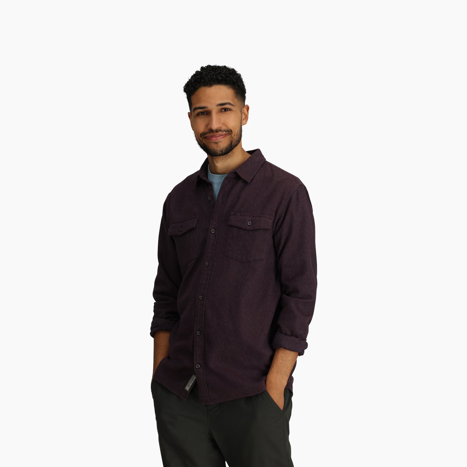 Men's Bristol Organic Cotton Twill Long Sleeve