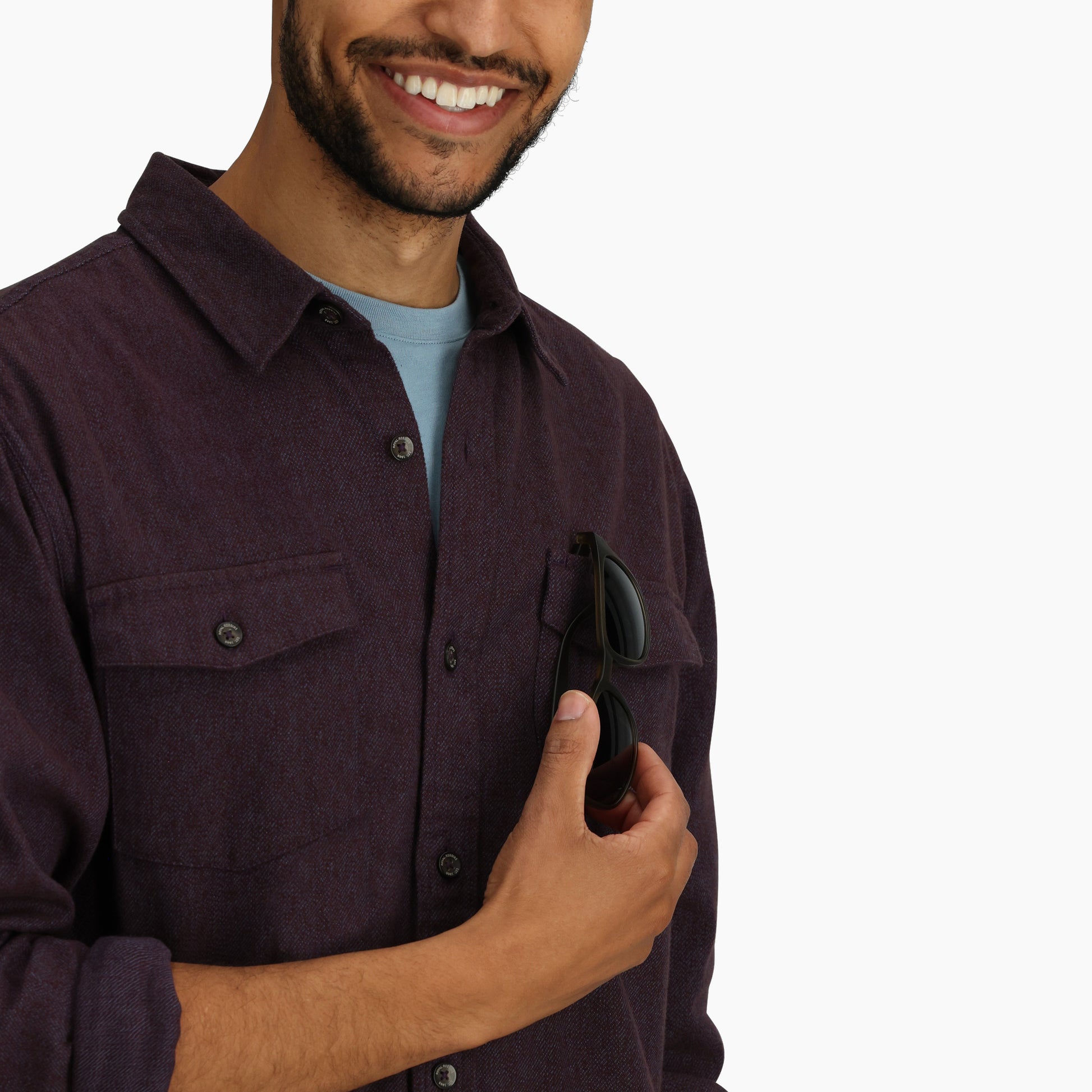Men's Bristol Organic Cotton Twill Long Sleeve