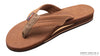 Women's Double Layer Arch Support Premier Leather with a 1" Strap
