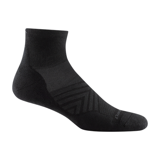 Men's Run Quarter Cushioned Ultra-Lightweight Running Socks