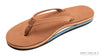 Women's Double Layer Arch Support Premier Leather with a 1/2" Narrow Strap