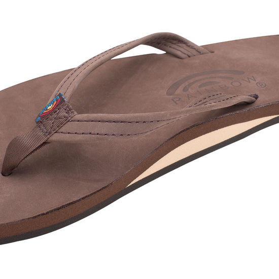 Premier Leather Single Layer Arch Narrow Strap