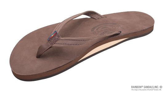 Premier Leather Single Layer Arch Narrow Strap