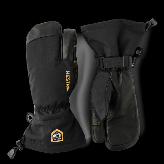 Army Leather Heli Ski 3-finger