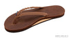 Flirty Braidy - Single Layer Premier Leather 1/2" Narrow Strap with Braid