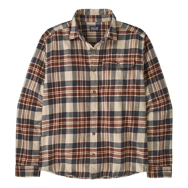Men's Long-Sleeved Lightweight Fjord Flannel Shirt
