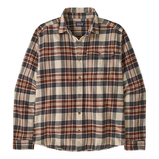 Men's Long-Sleeved Lightweight Fjord Flannel Shirt