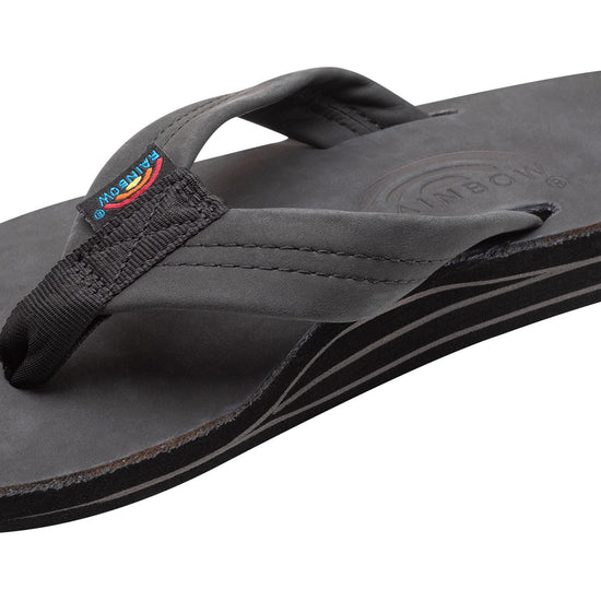 Women's Double Layer Arch Support Premier Leather with a 1" Strap