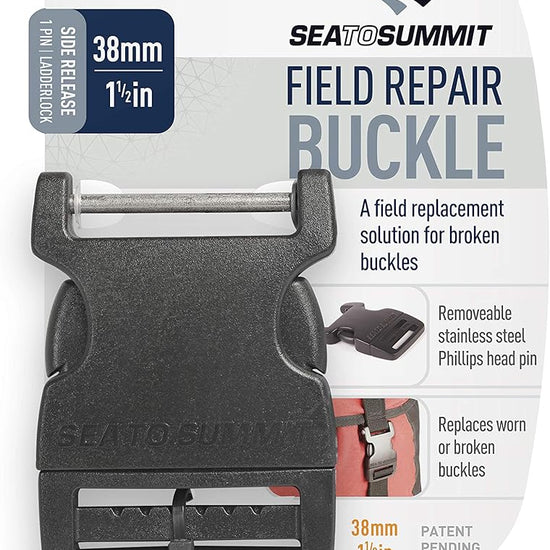 Side Release Field Repair Buckle with Removable Pin