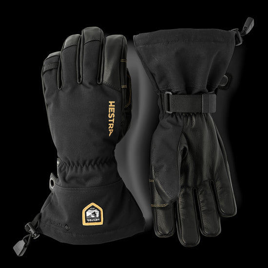 Army Leather Heli Ski 3-finger