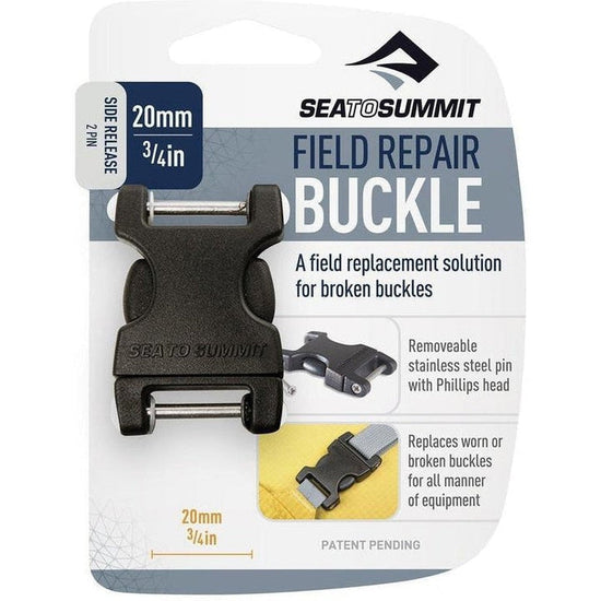 Side Release Field Repair Buckle with 1 Removable Pin