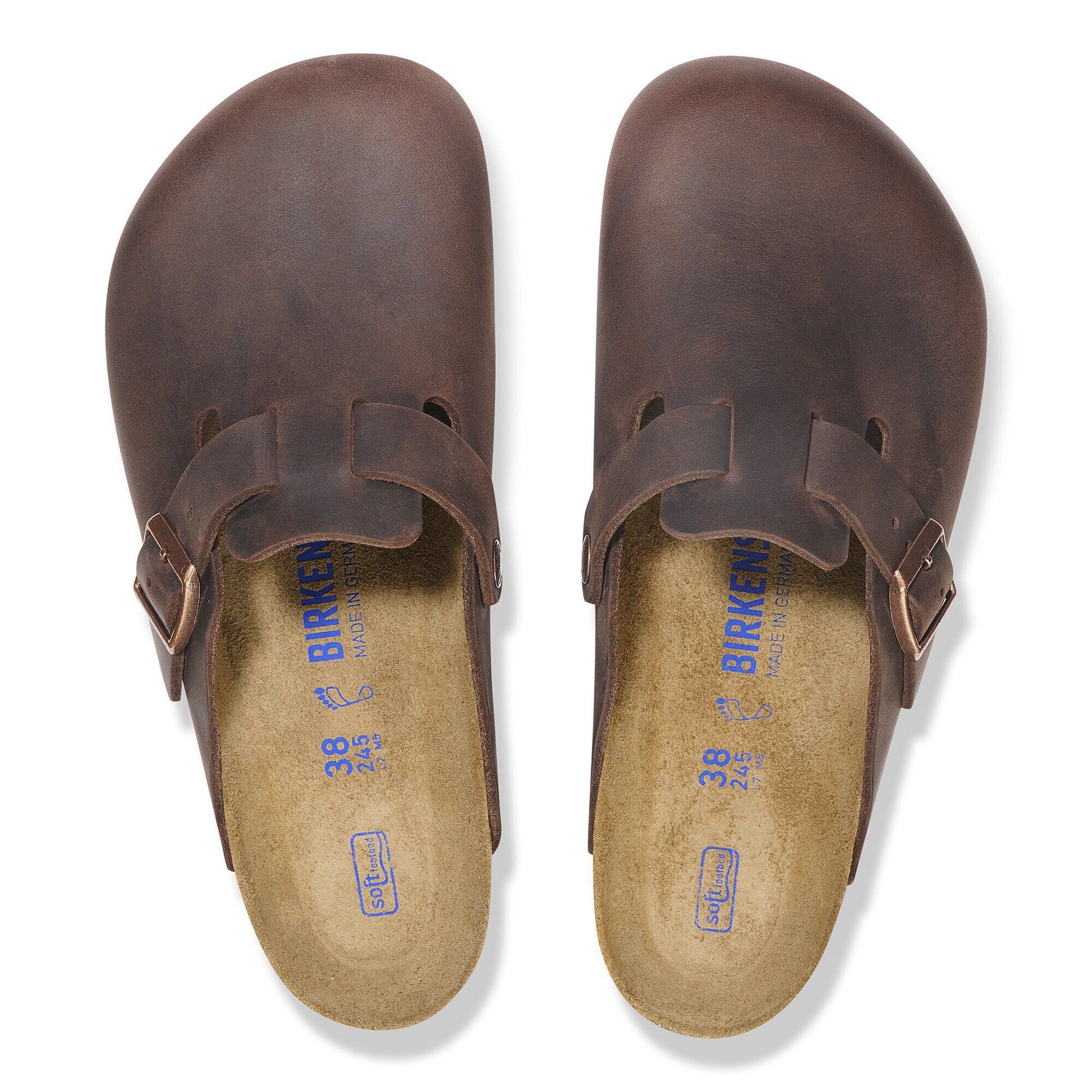 Women's Boston Oiled Leather Soft Footbed