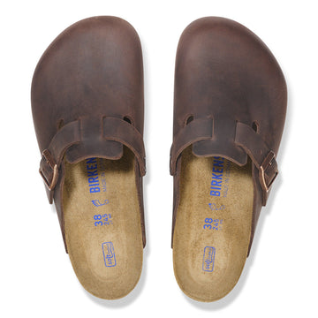 Women's Boston Oiled Leather Soft Footbed