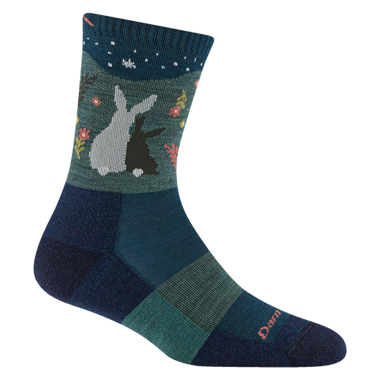 Women's Critter Club Micro Crew Lightweight Hiking Sock
