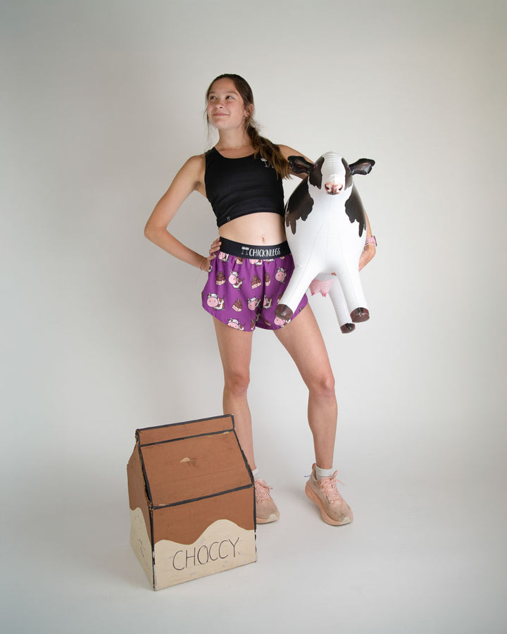 Women's ChicknLegs 4" Half Split Shorts