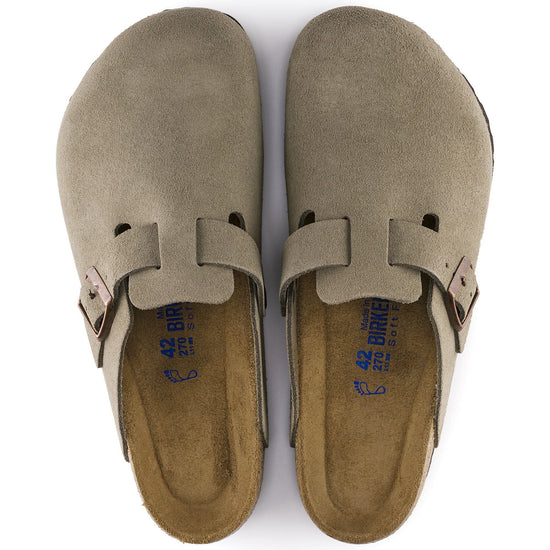 Men's Boston Soft Footbed Suede Leather