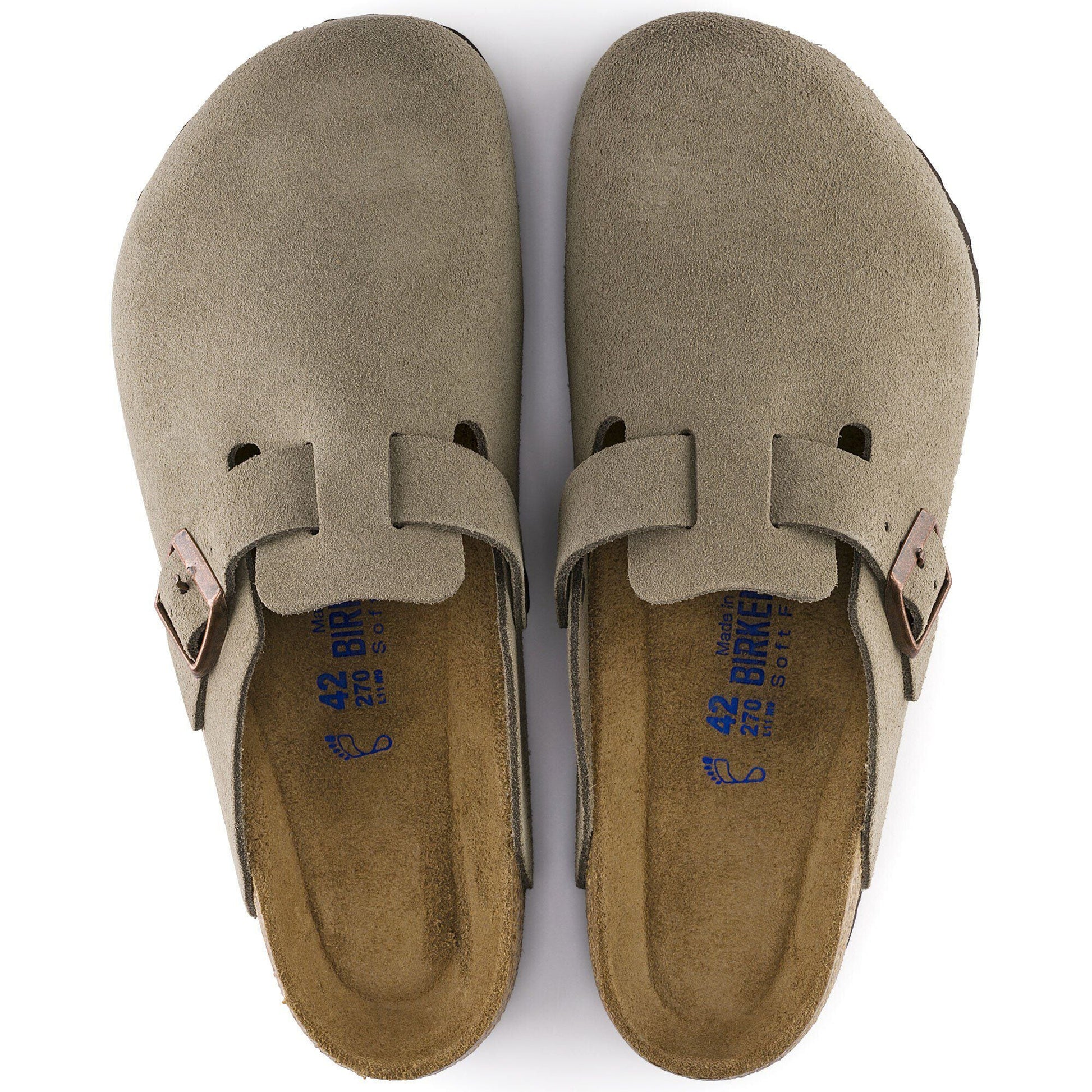Men's Boston Soft Footbed Suede Leather