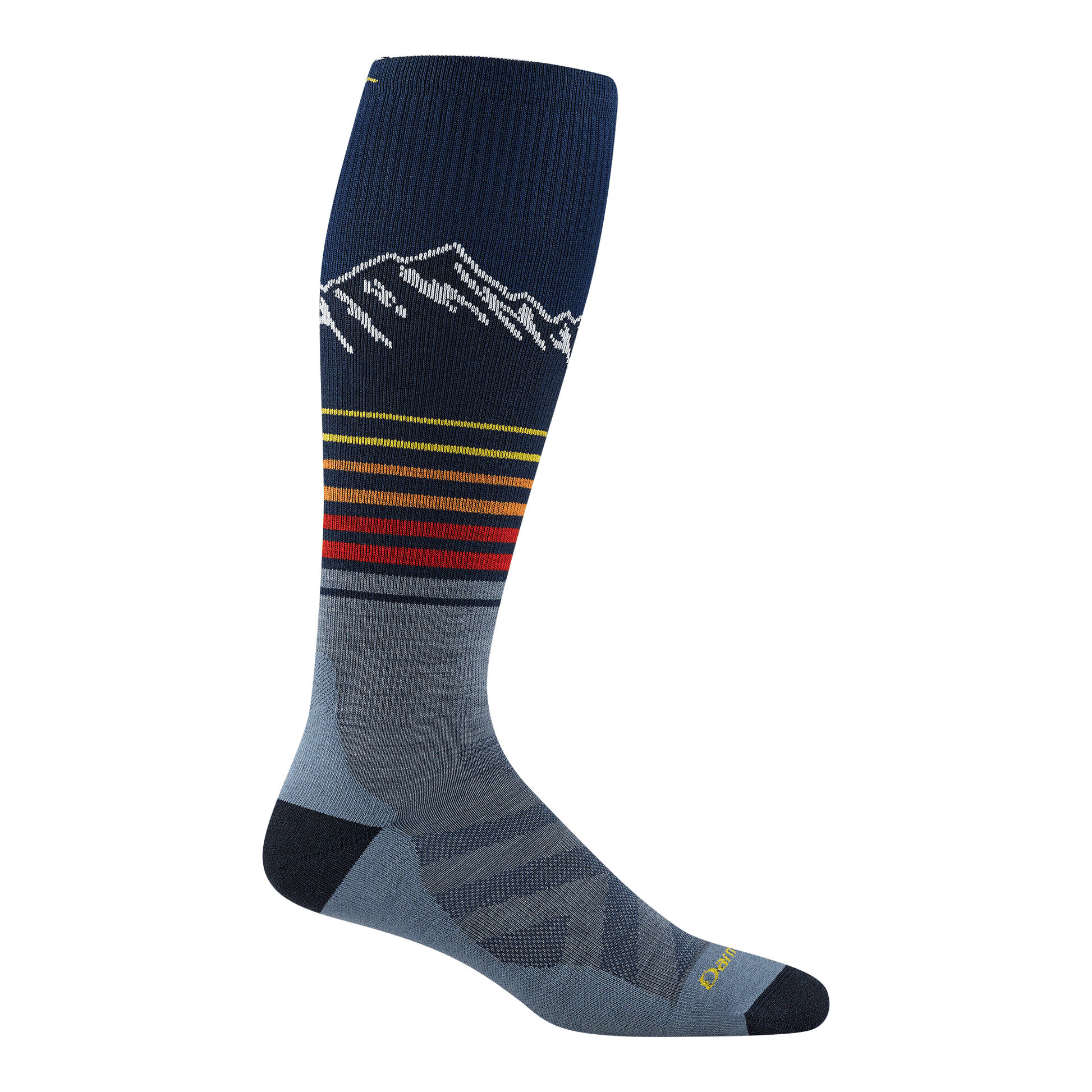 Men's Steep Lines Over-the-Calf Lightweight Ski & Snowboard Socks
