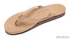 Women's Double Layer Arch Support Premier Leather with a 1/2" Narrow Strap