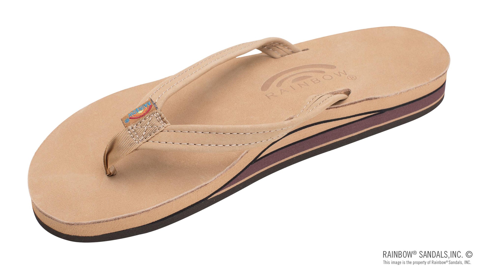 Women's Double Layer Arch Support Premier Leather with a 1/2" Narrow Strap