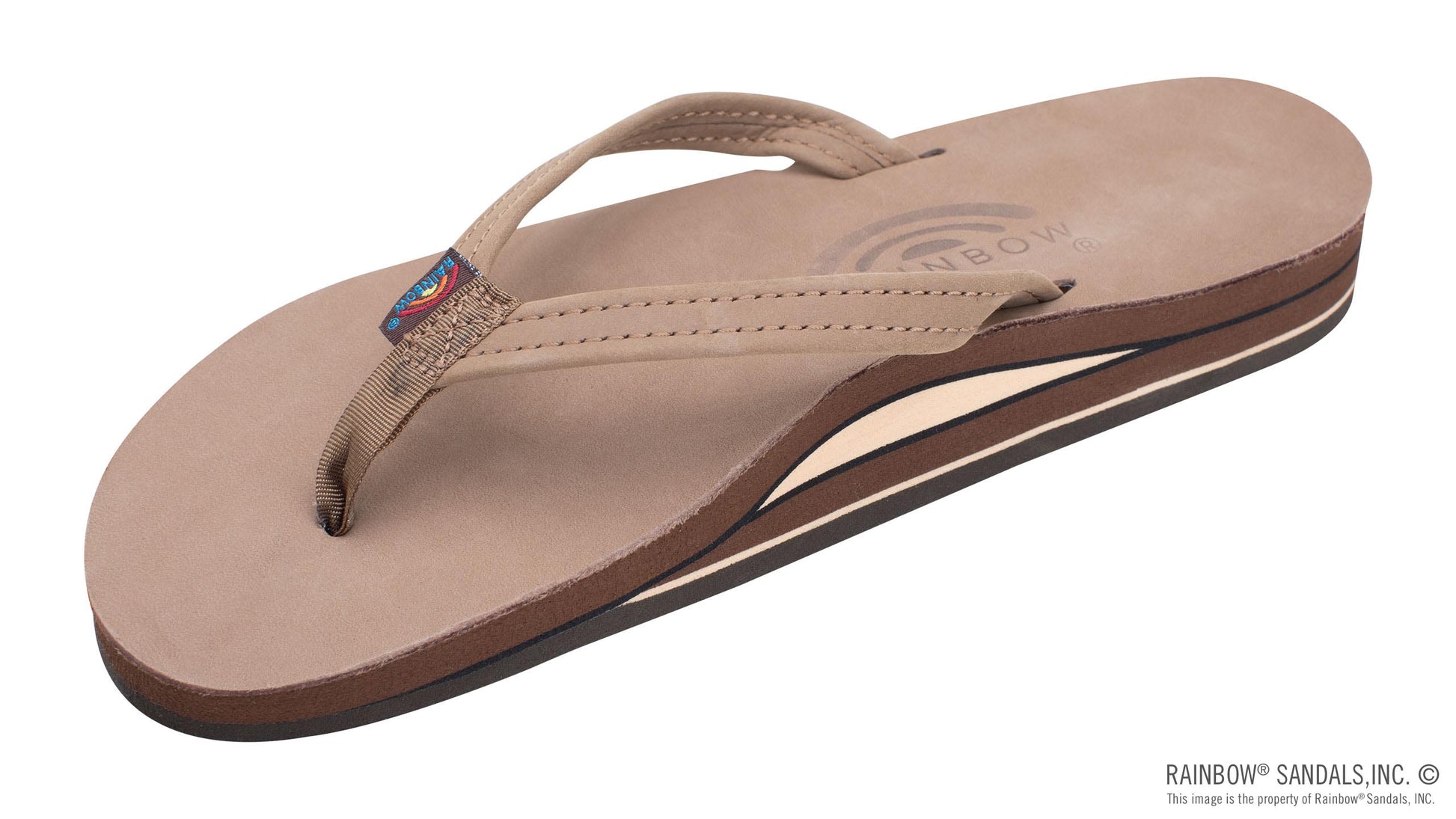 Women's Double Layer Arch Support Premier Leather with a 1/2" Narrow Strap