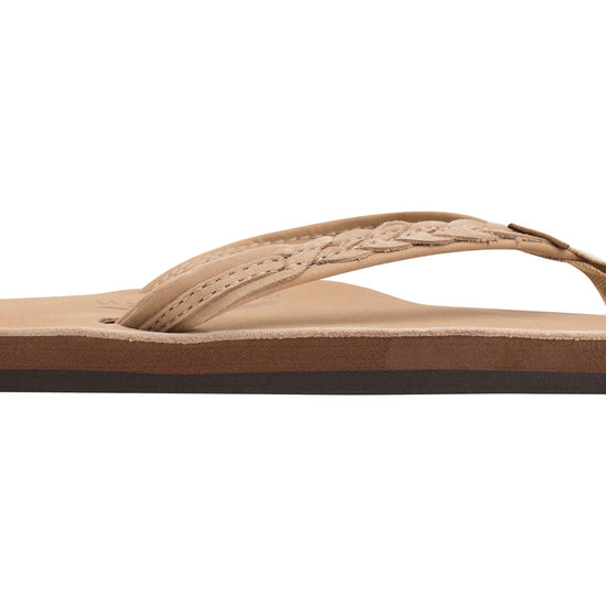 The Madison – Single Layer Arch Support with a Braid on a 1/2" Narrow Rolled Strap