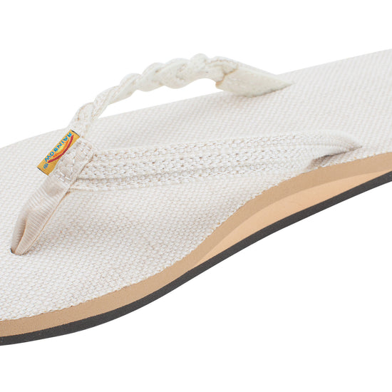 Hemp Flirty Braidy - Single Layer Arch Support with a 1/2" Braided Strap