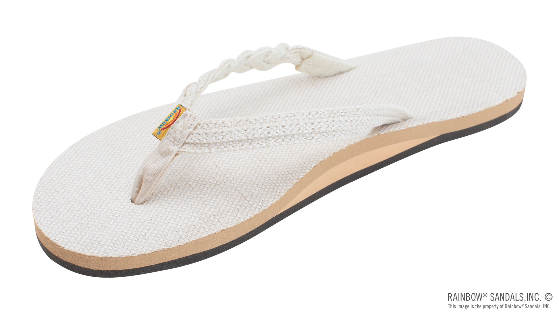 Hemp Flirty Braidy - Single Layer Arch Support with a 1/2" Braided Strap