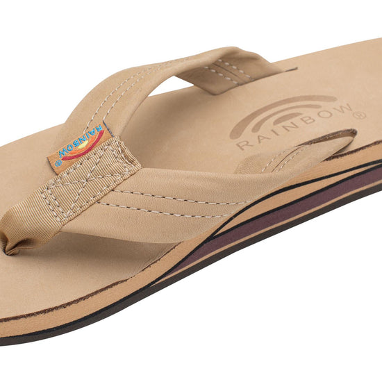 Women's Double Layer Arch Support Premier Leather with a 1" Strap