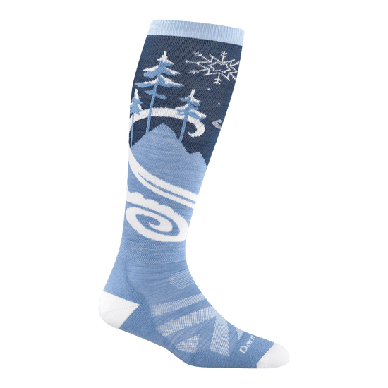 Women's Swirlwind Over-the-Calf Lightweight Ski & Snowboard Socks