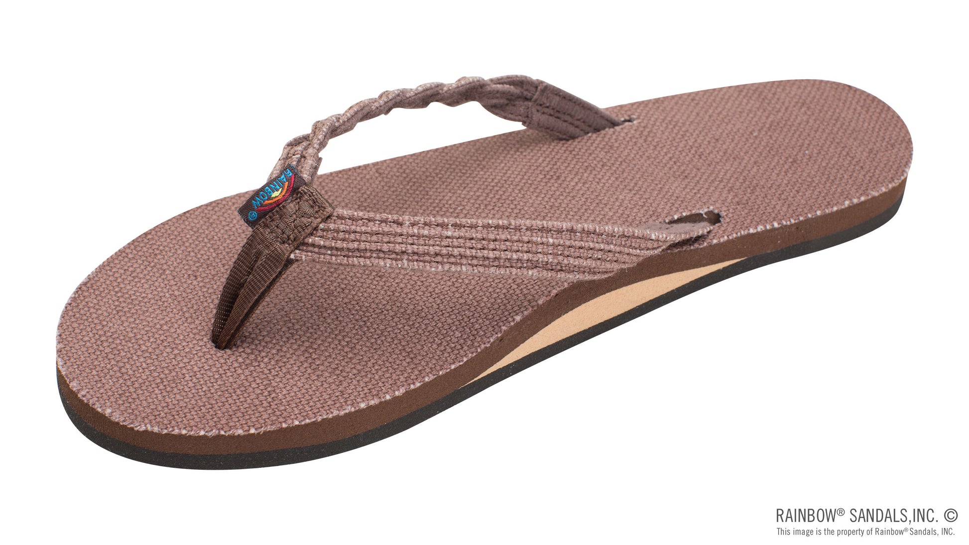 Hemp Flirty Braidy - Single Layer Arch Support with a 1/2" Braided Strap