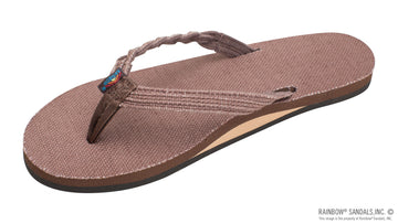 Hemp Flirty Braidy - Single Layer Arch Support with a 1/2" Braided Strap
