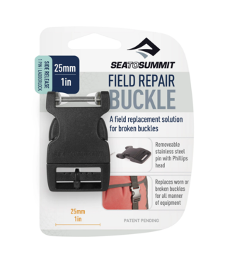 Side Release Field Repair Buckle with Removable Pin