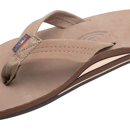 Double Layer Premier Leather with Arch Support