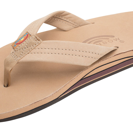 Double Layer Premier Leather with Arch Support
