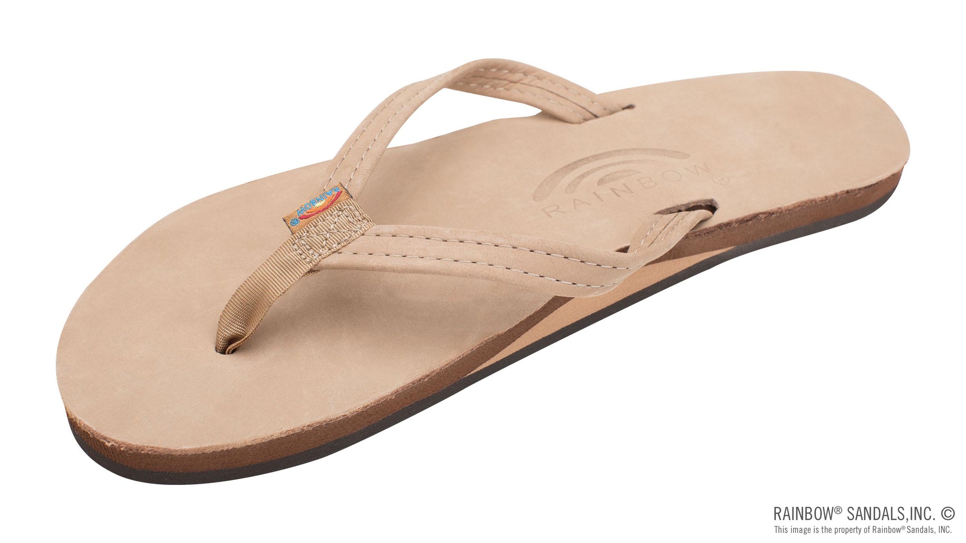 Premier Leather Single Layer Arch Narrow Strap