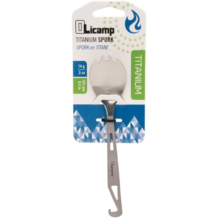 Titanium Spork with Bottle Opener