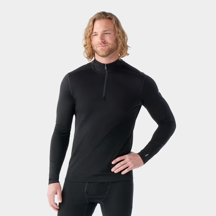 Men's Classic All-Season Merino Base Layer 1/4 Zip